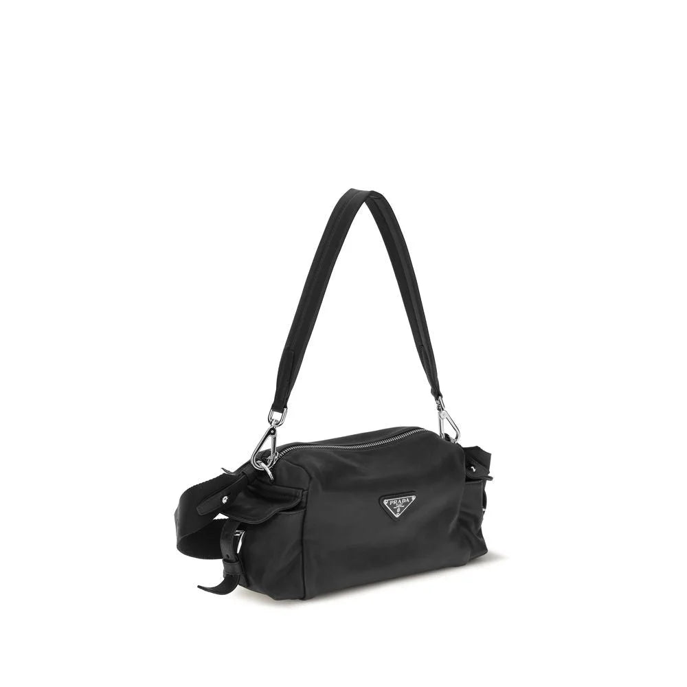 Prada Brown Napa Leather / Calf Bos Taurus Shoulder Bag