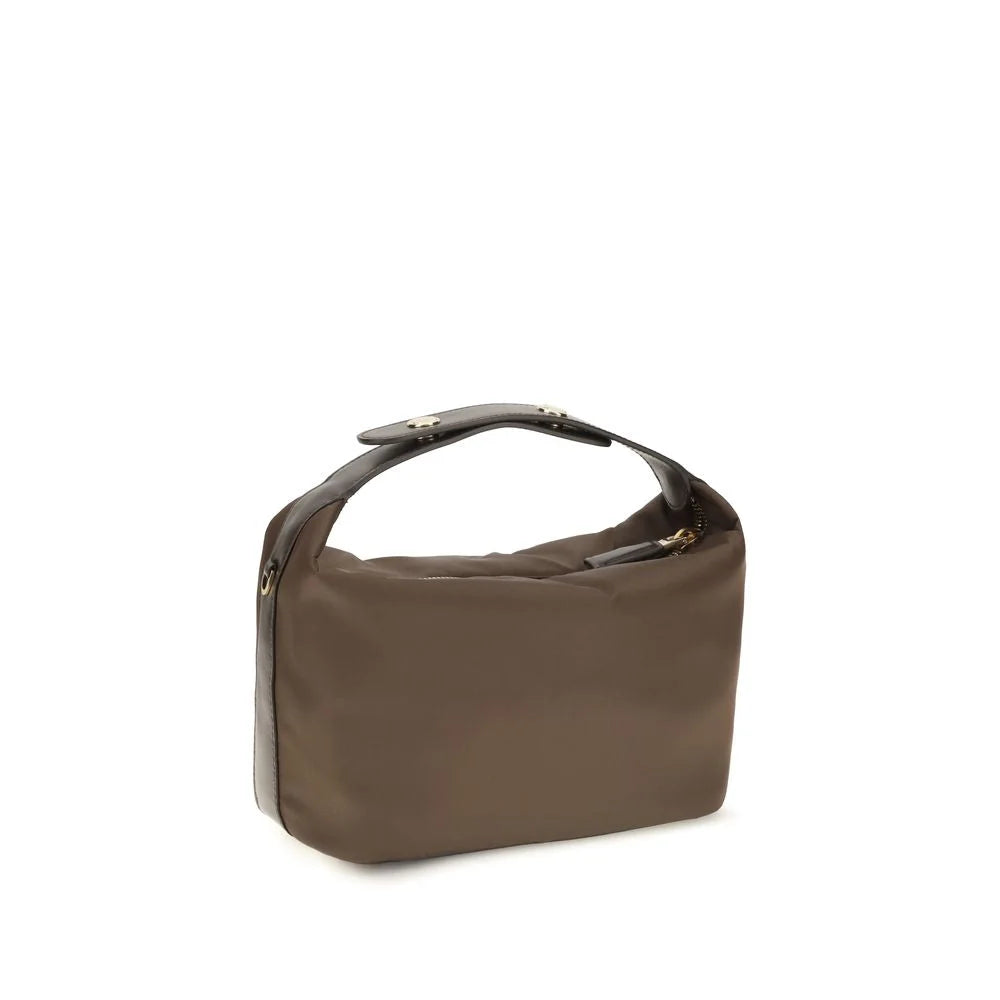 Prada Brown Recycled Polyamide Shoulder Bag