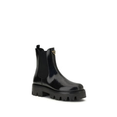 Prada Brushed leather Ankle Boots - EU40/US10