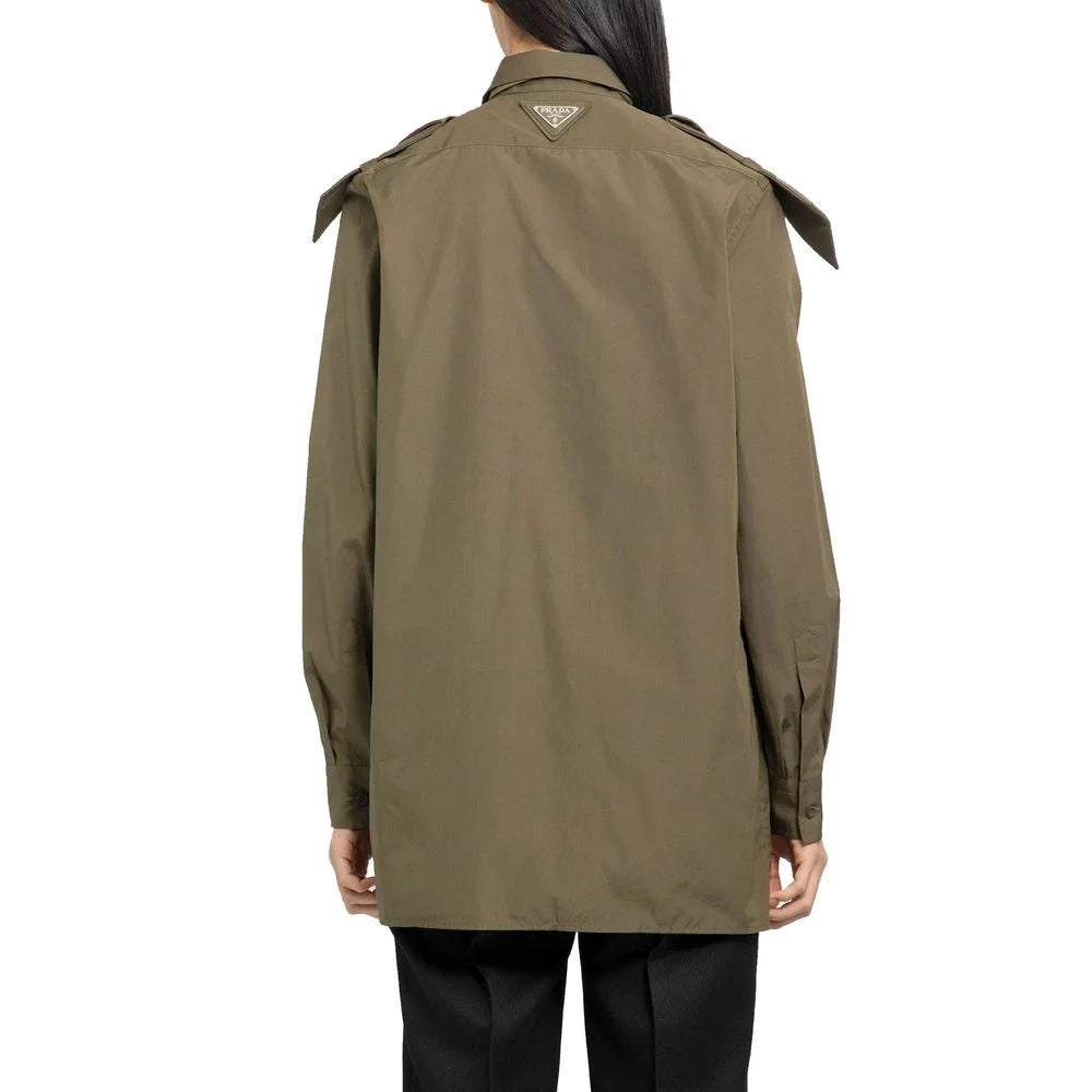 Prada Cotton Shirt - 40 - Shirts