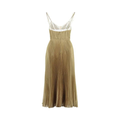 Prada Gold Polyester Casual Dress - 40