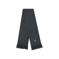Prada Gray Cashmere Scarf