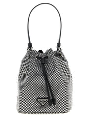 Prada Gray Viscose Handbag