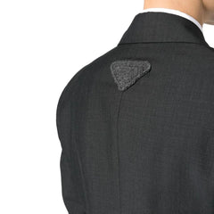 Prada Gray Wool Blazer - IT50 | L