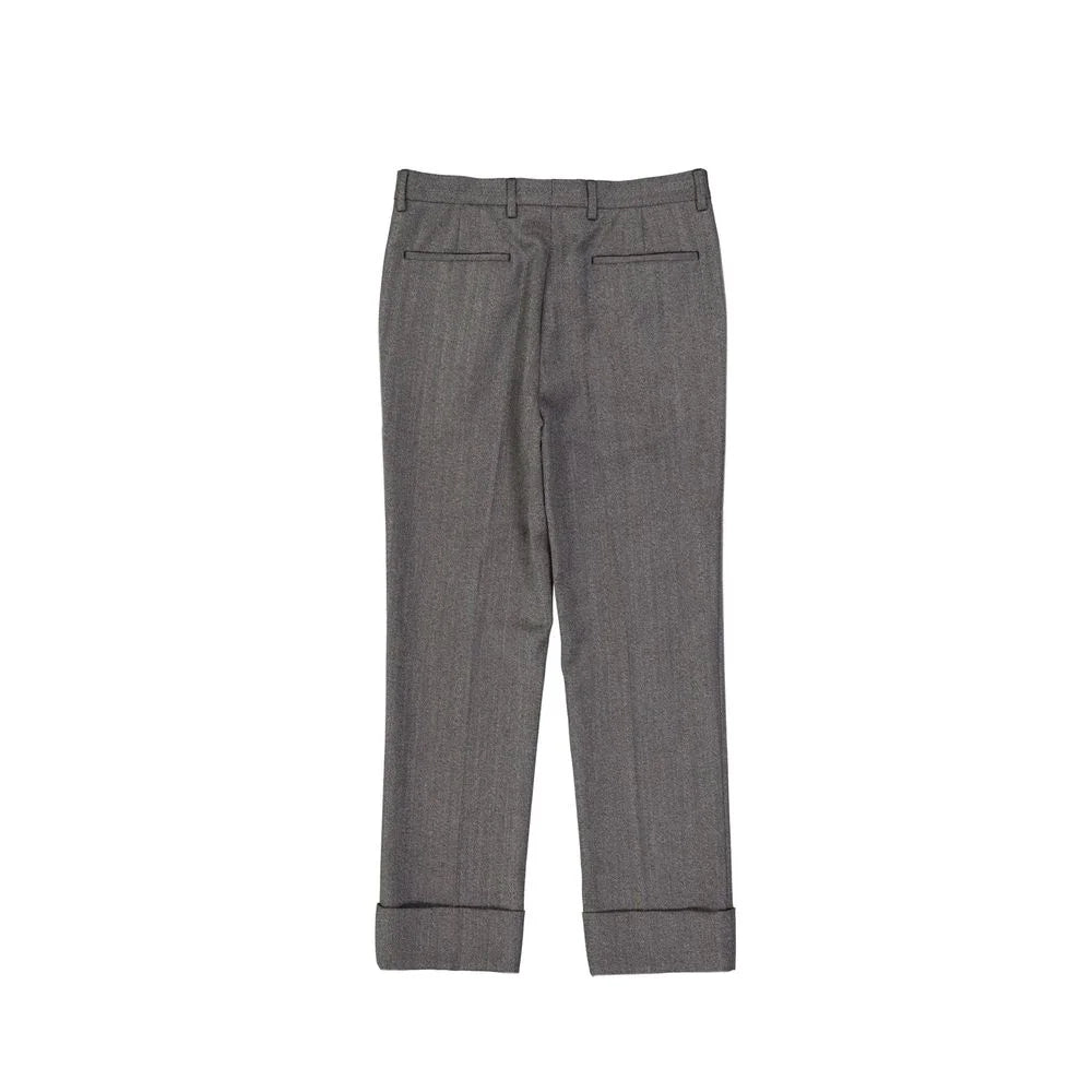 Prada Gray Wool Dress Pants - 48 | M