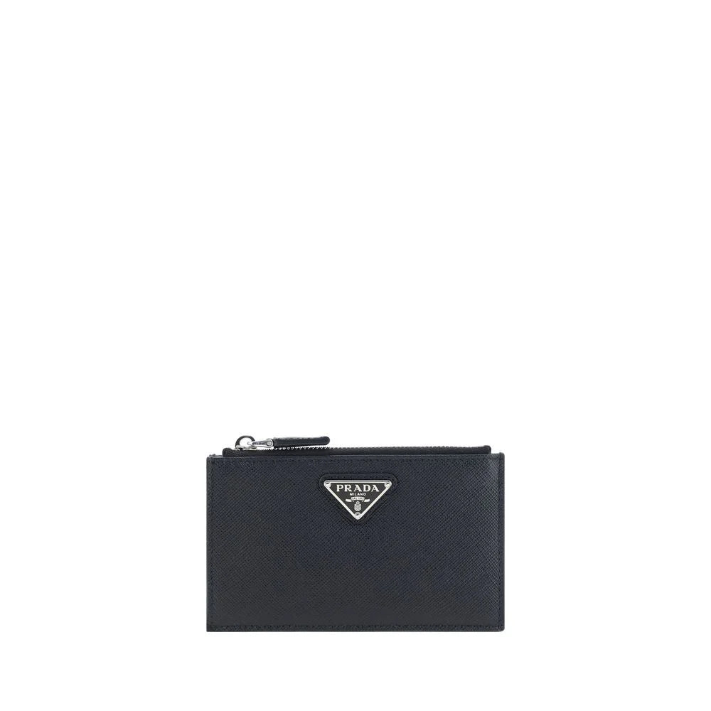 Prada Leather Card Holder - Card Cases