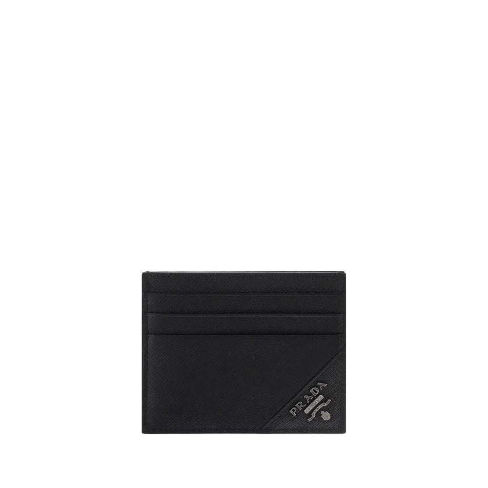 Prada Leather Card Holder - Card Cases