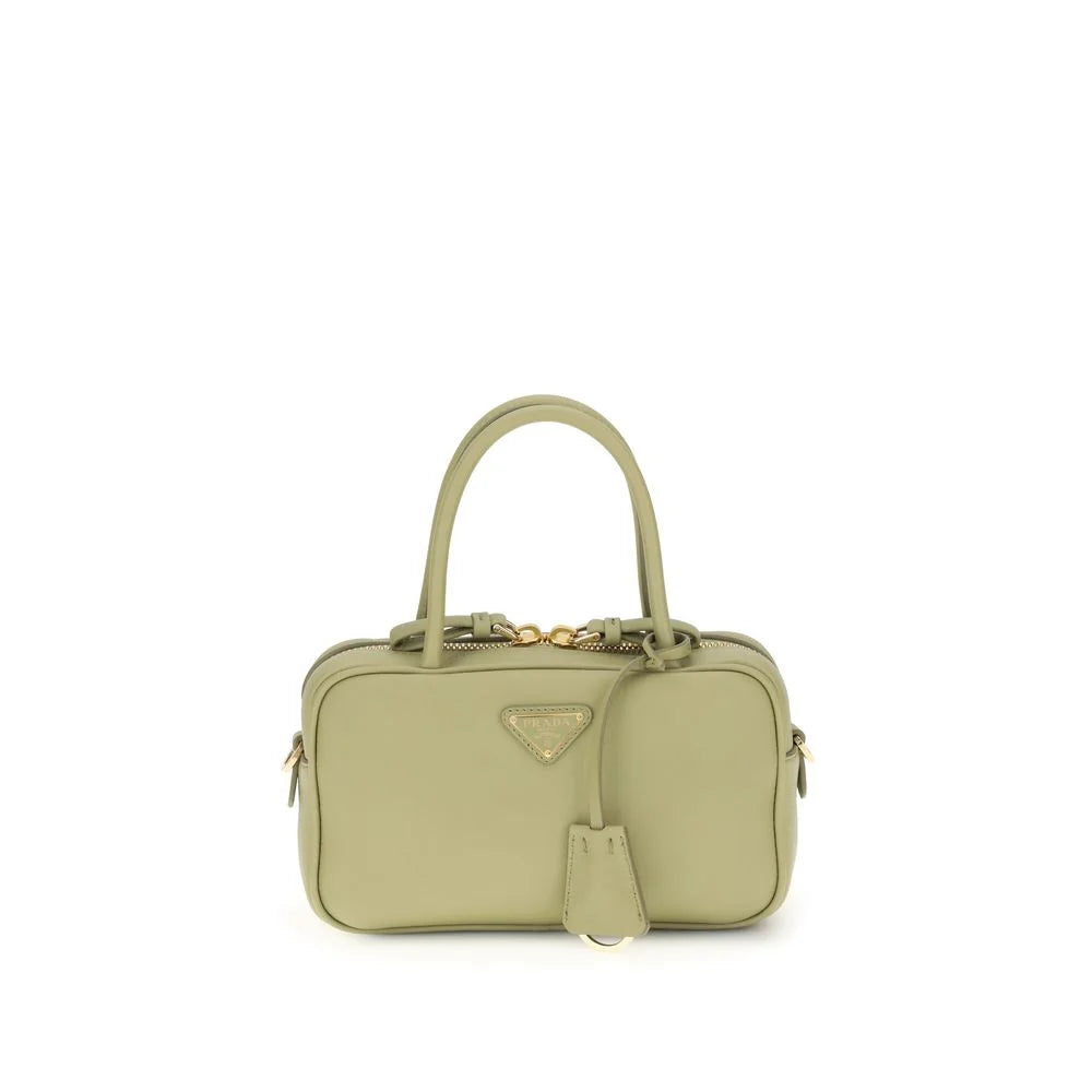 Prada حقيبة جلدية