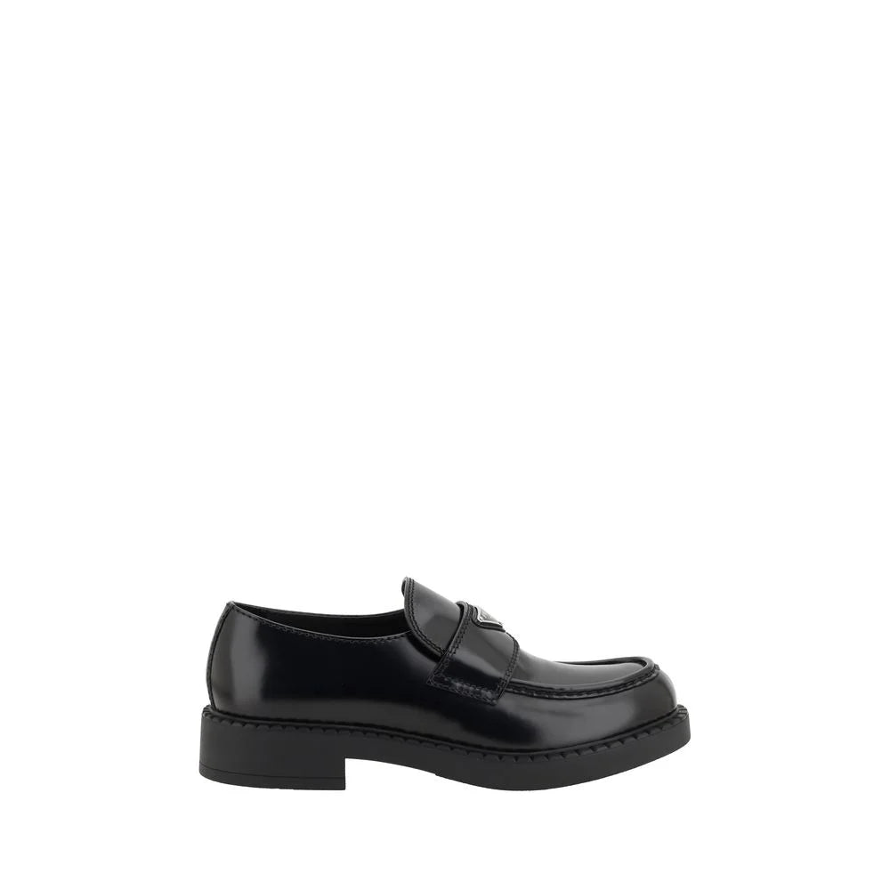 Prada Leather Loafers - Flats