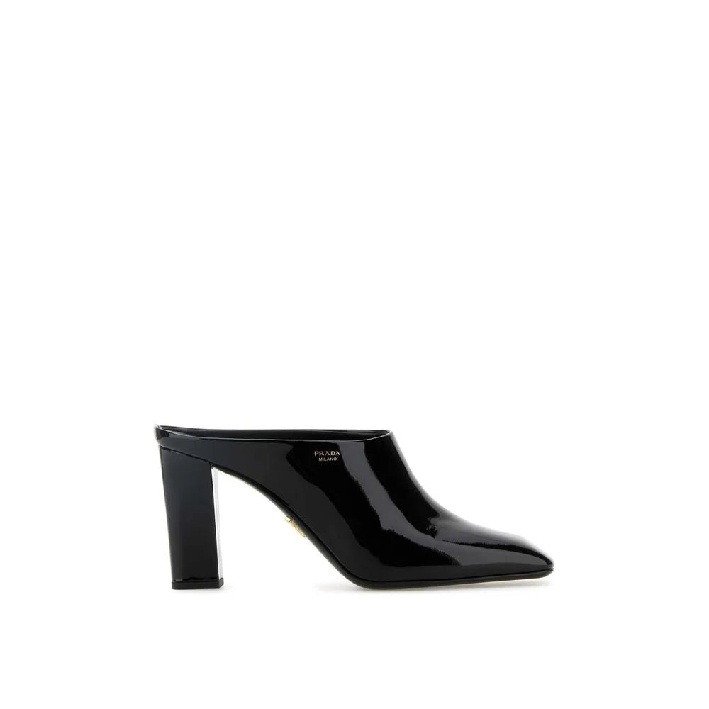 Prada Leather Mules 85mm - EU35/US5 - Heels