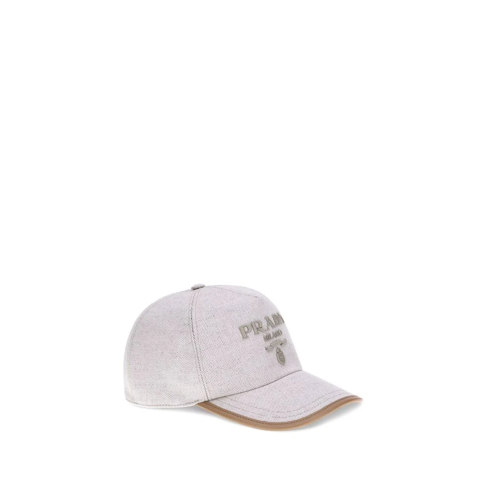 Prada Logoed Baseball Hat - M - Baseball Caps