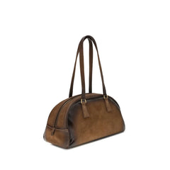 Prada Multicolor Calf Leather Bos Taurus Handbag - Satchel Bags