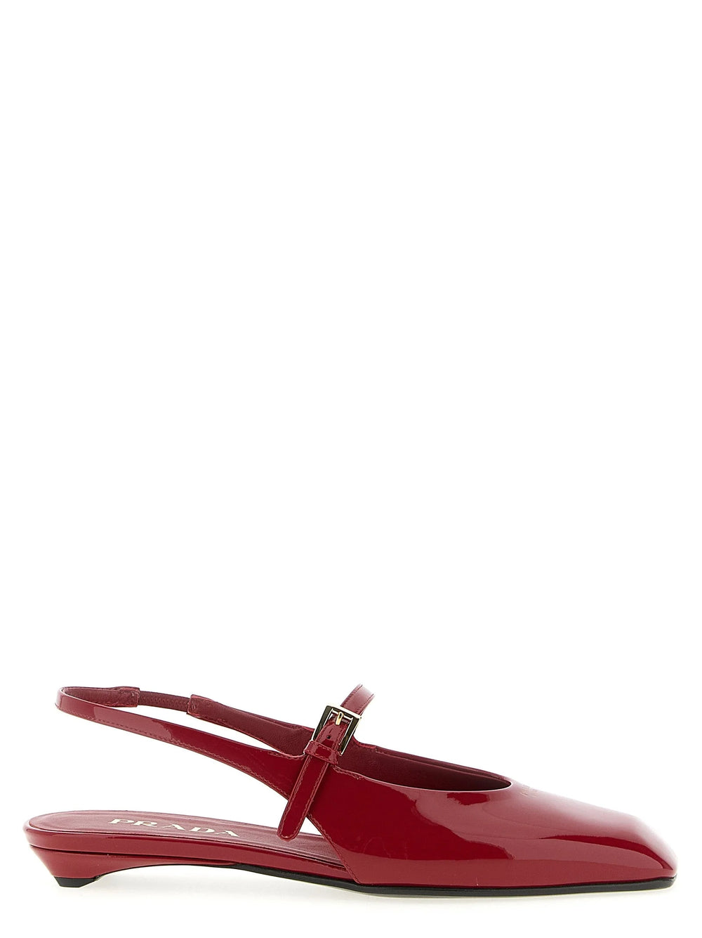 Prada Multicolor Calfskin Ballet Flats - EU37/US7