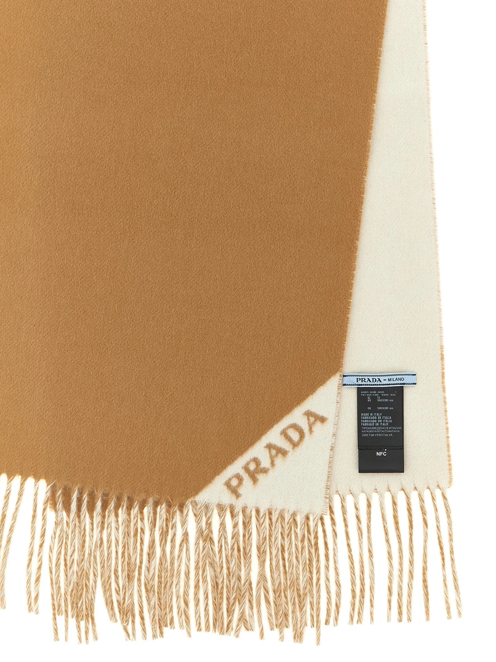 Prada Multicolor Cashmere Scarf