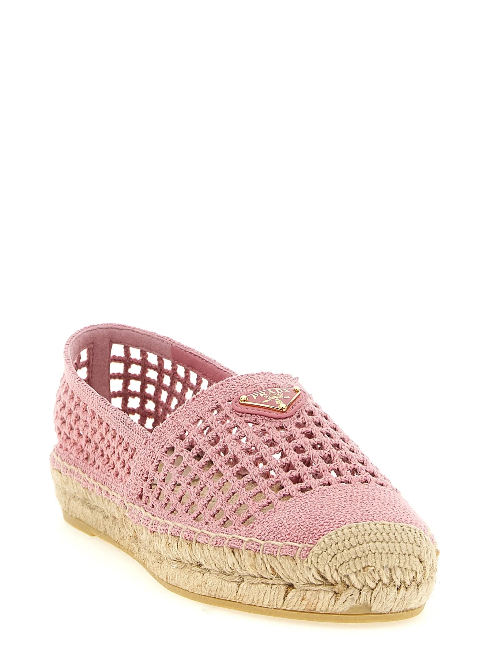 Prada Multicolor Cotton Espadrilles