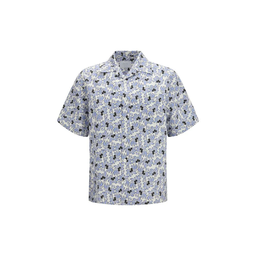 Camisa Prada multicolorida em algodão com padrão