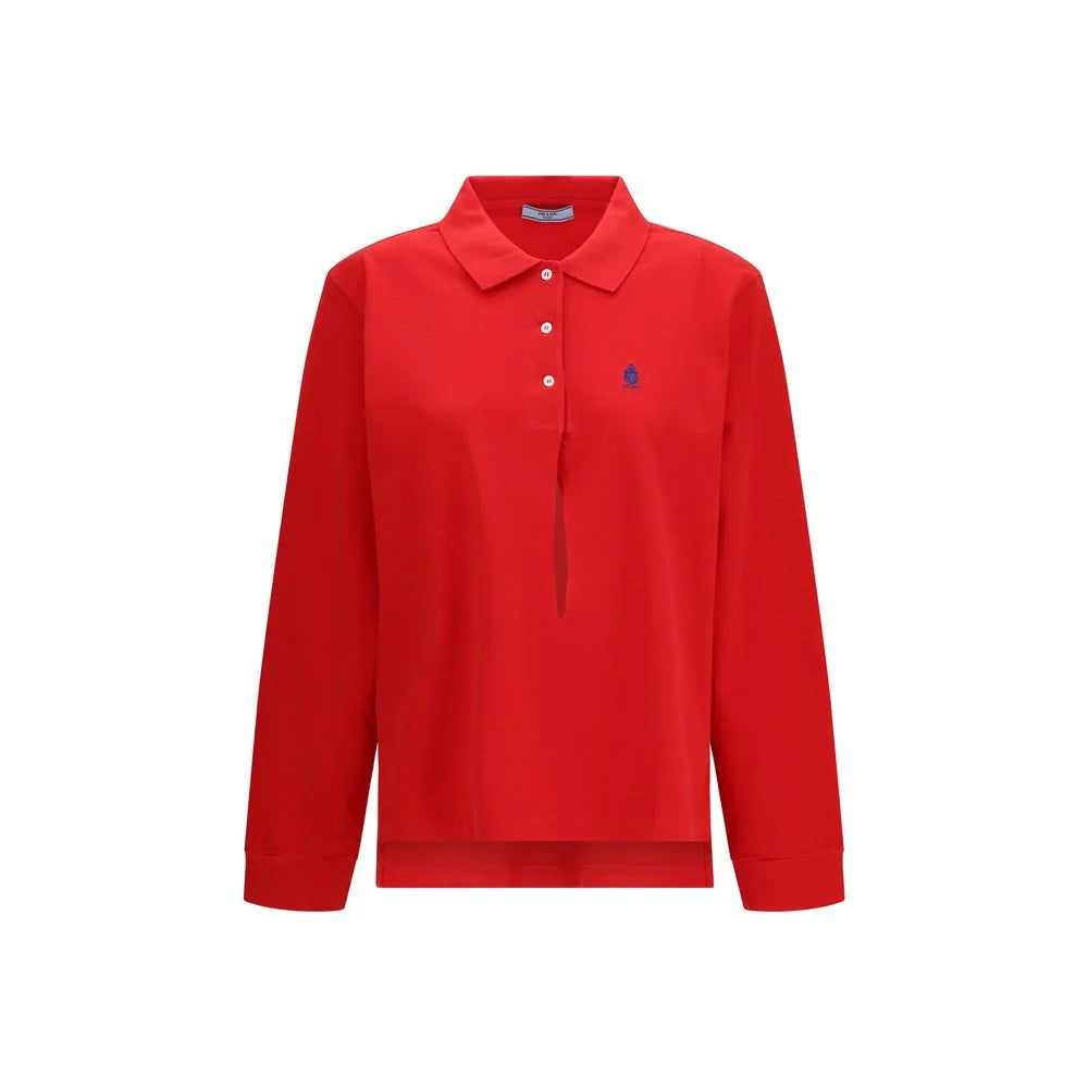 Prada Chemise en coton multicolore