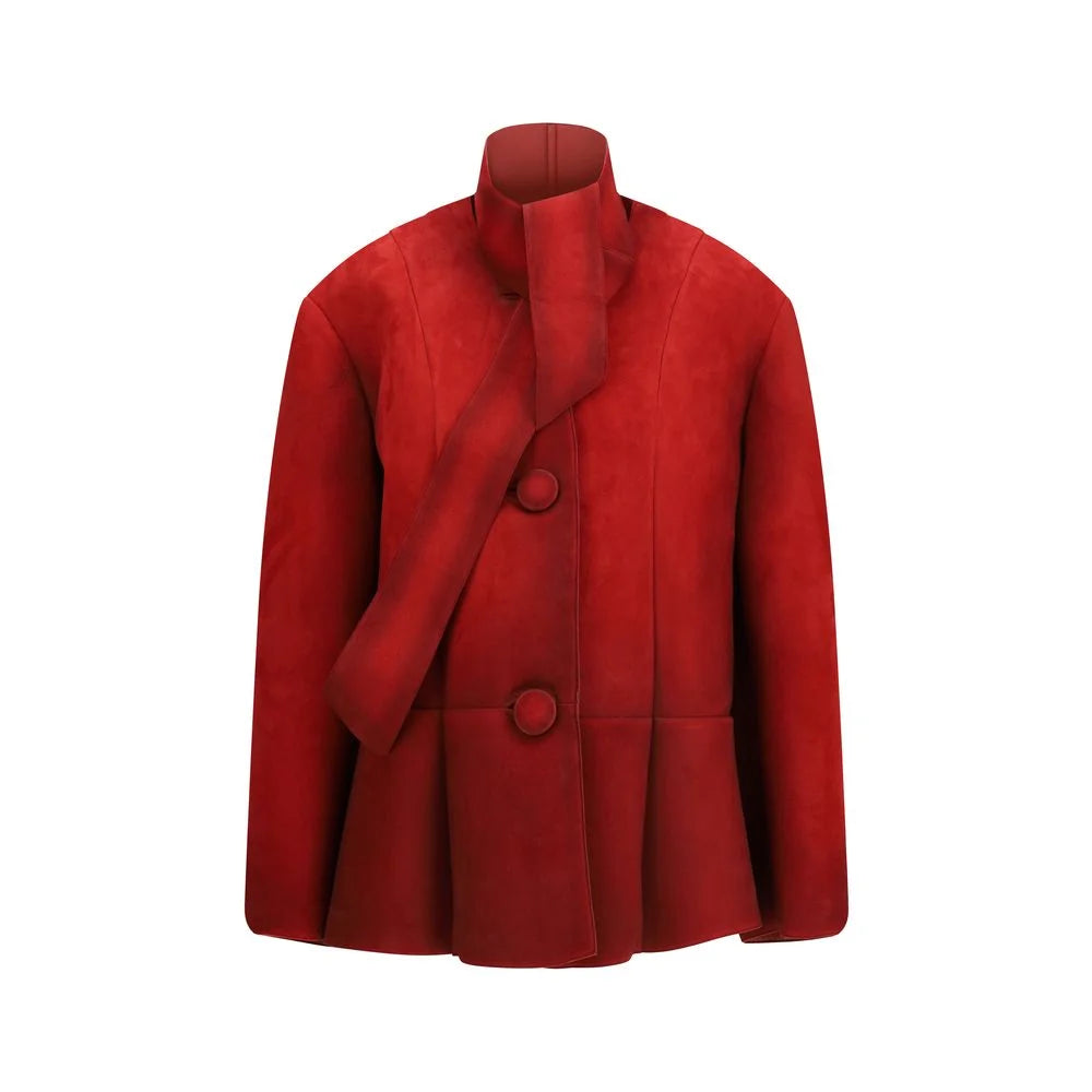 Prada Multicolor Lamb Ovis Aries Aries Coat - IT40 | M