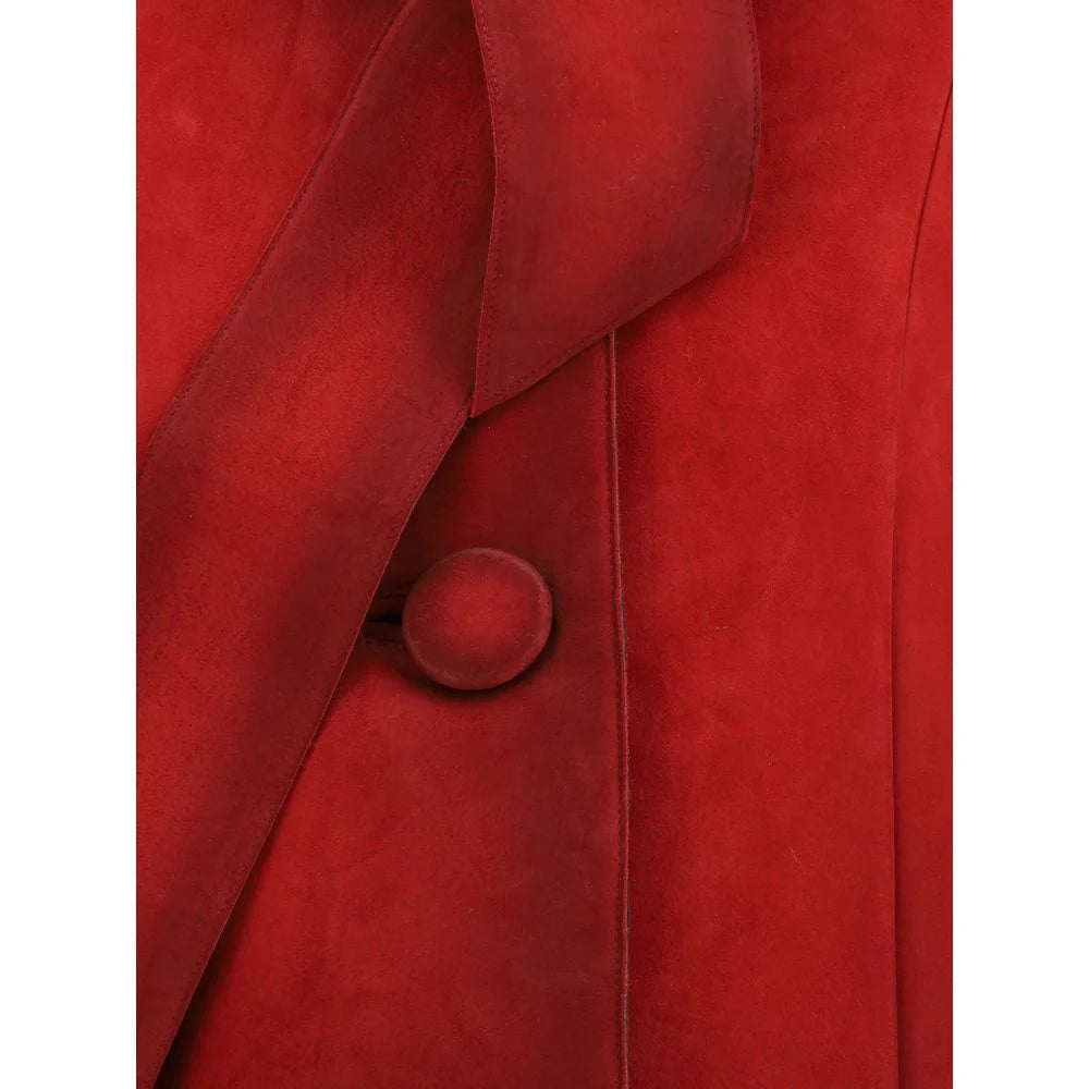 Prada Multicolor Lamb Ovis Aries Aries Coat - IT40 | M