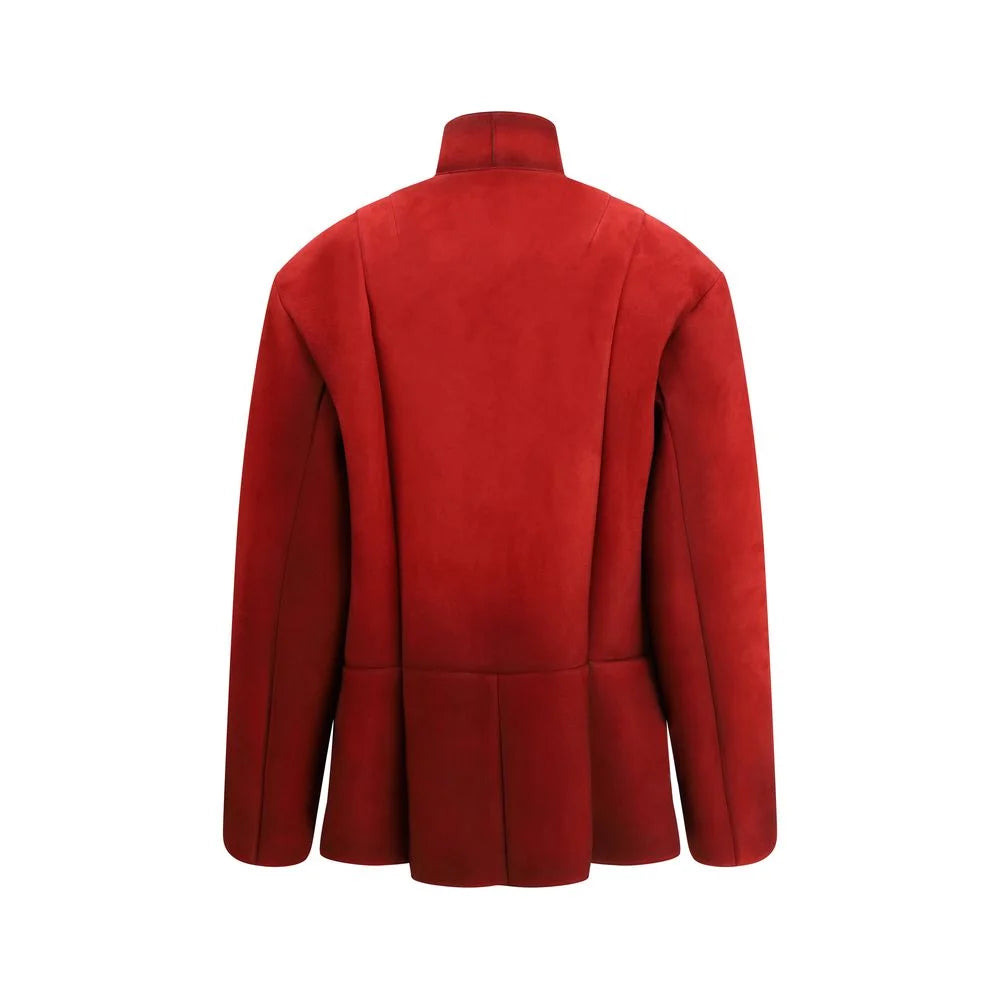 Prada Multicolor Lamb Ovis Aries Aries Coat - IT40 | M