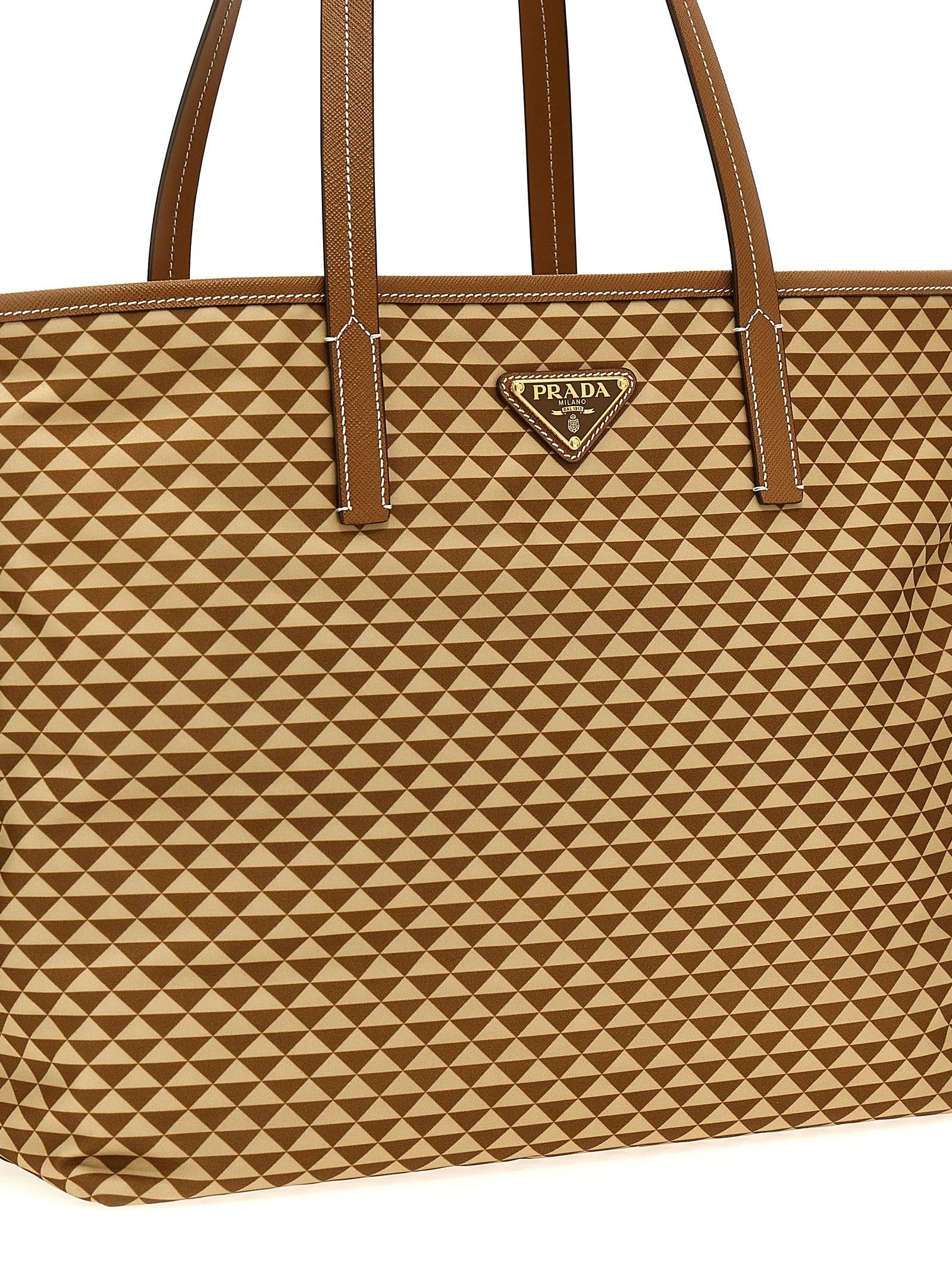 Prada Flerfarget Polyamid Tote-veske