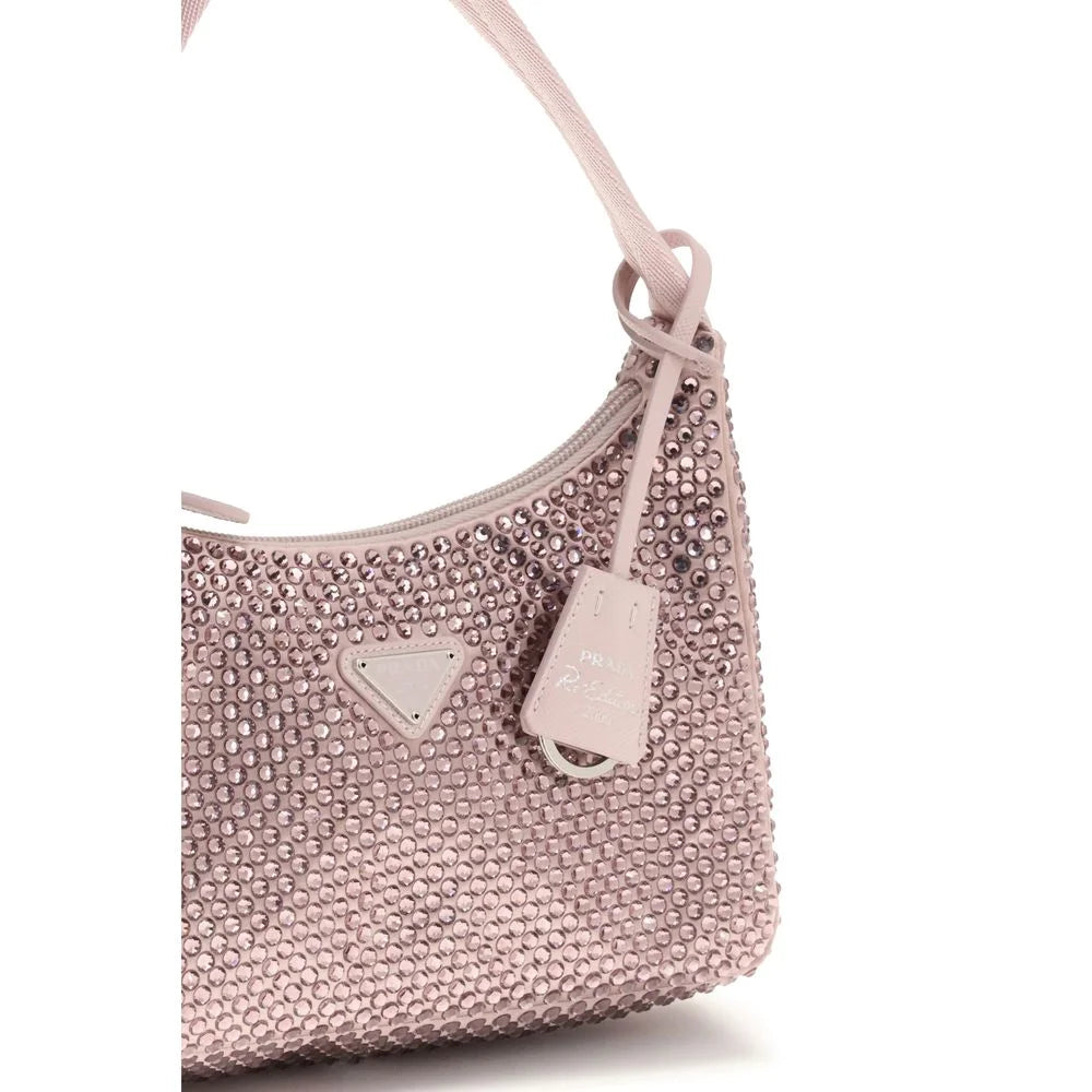 Prada Multicolor Viscose Shoulder Bag