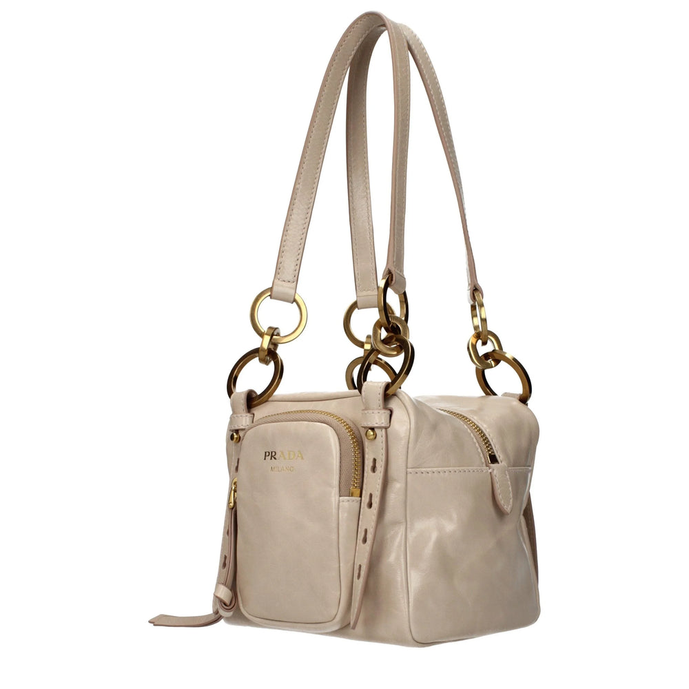 Prada Sac bandoulière en cuir rose