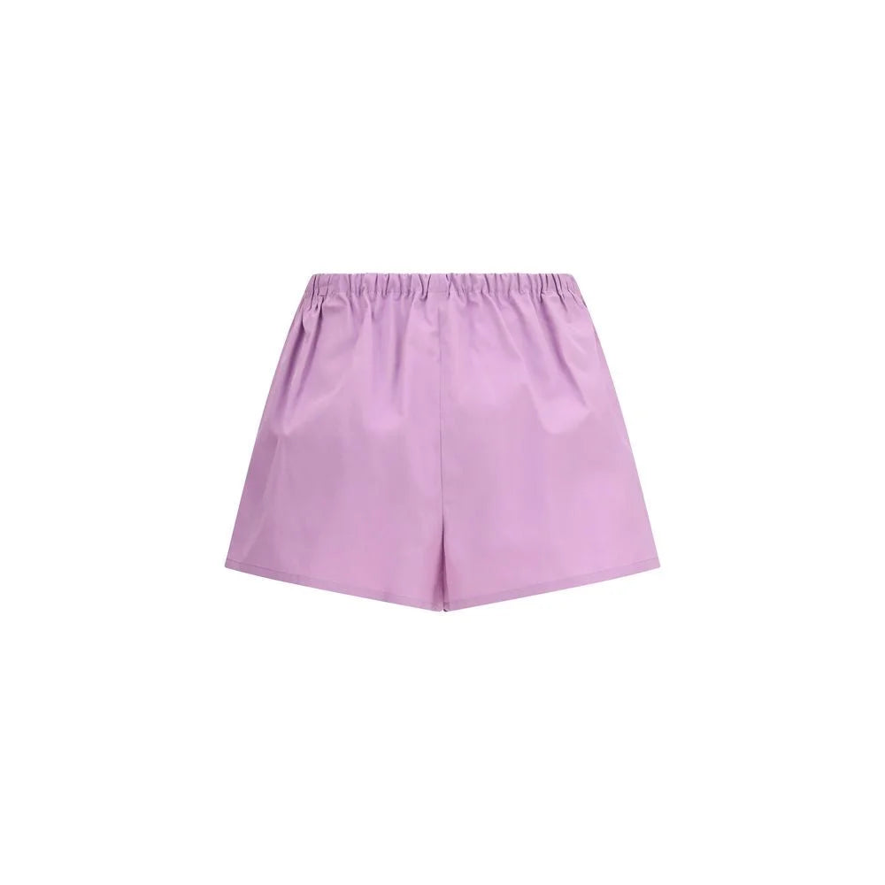 Prada Purple Cotton Bermuda Shorts - IT40 | M