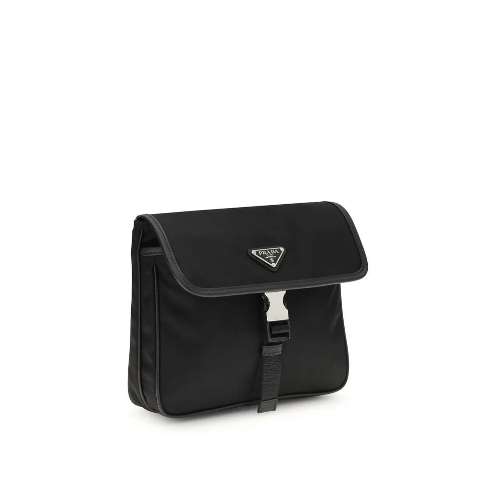 Prada Re-Nylon and saffiano Shoulder Bag - Shoulder Bags