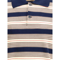 Prada Striped cotton Polo