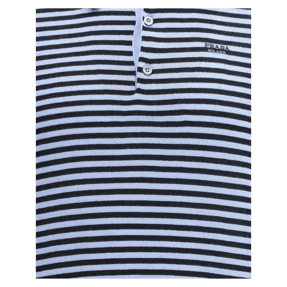 Prada Striped polo Sweater - Sweaters