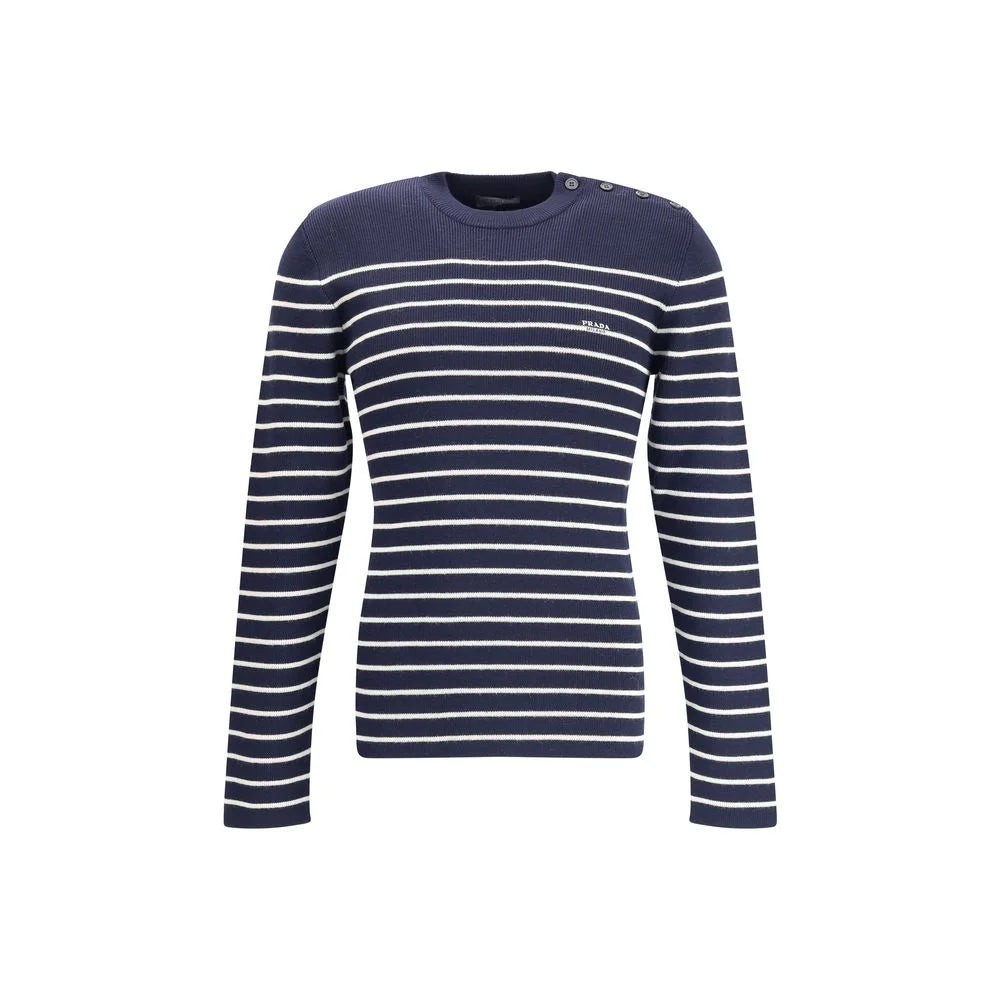 Prada Striped Sweater - Sweaters