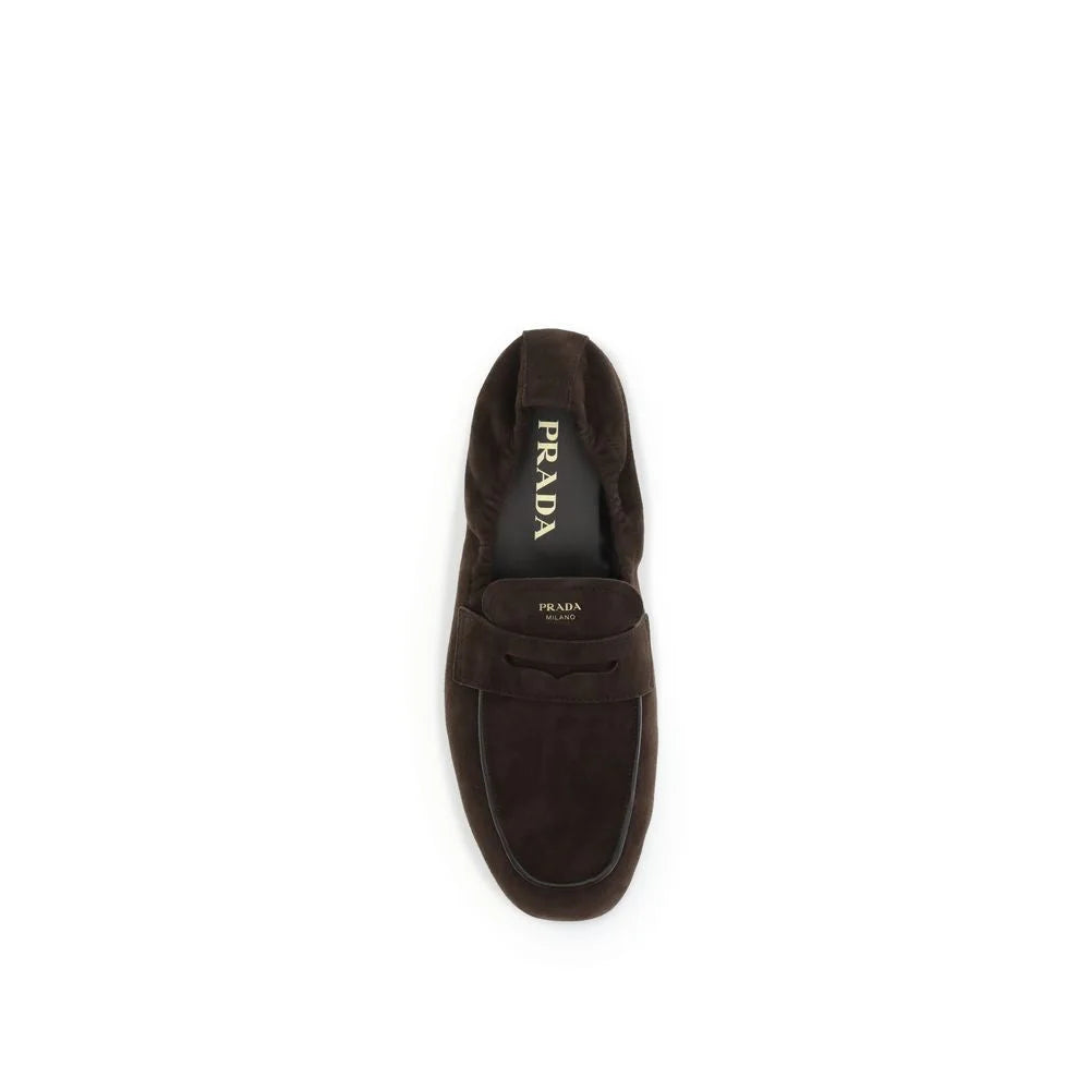 Prada Suede Shuffle Loafers - EU40/US10