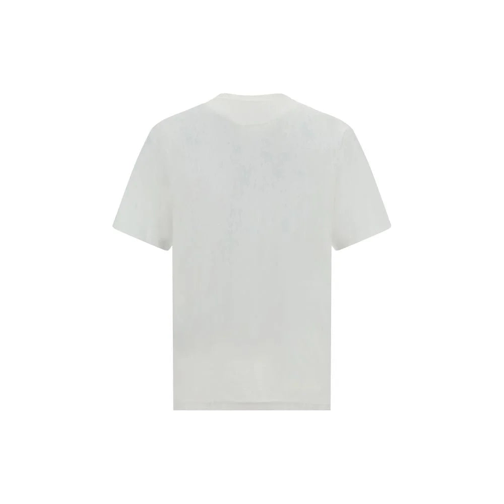 Prada White Cotton T-Shirt - L