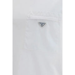 Prada Biały T-shirt z bawełny - S
