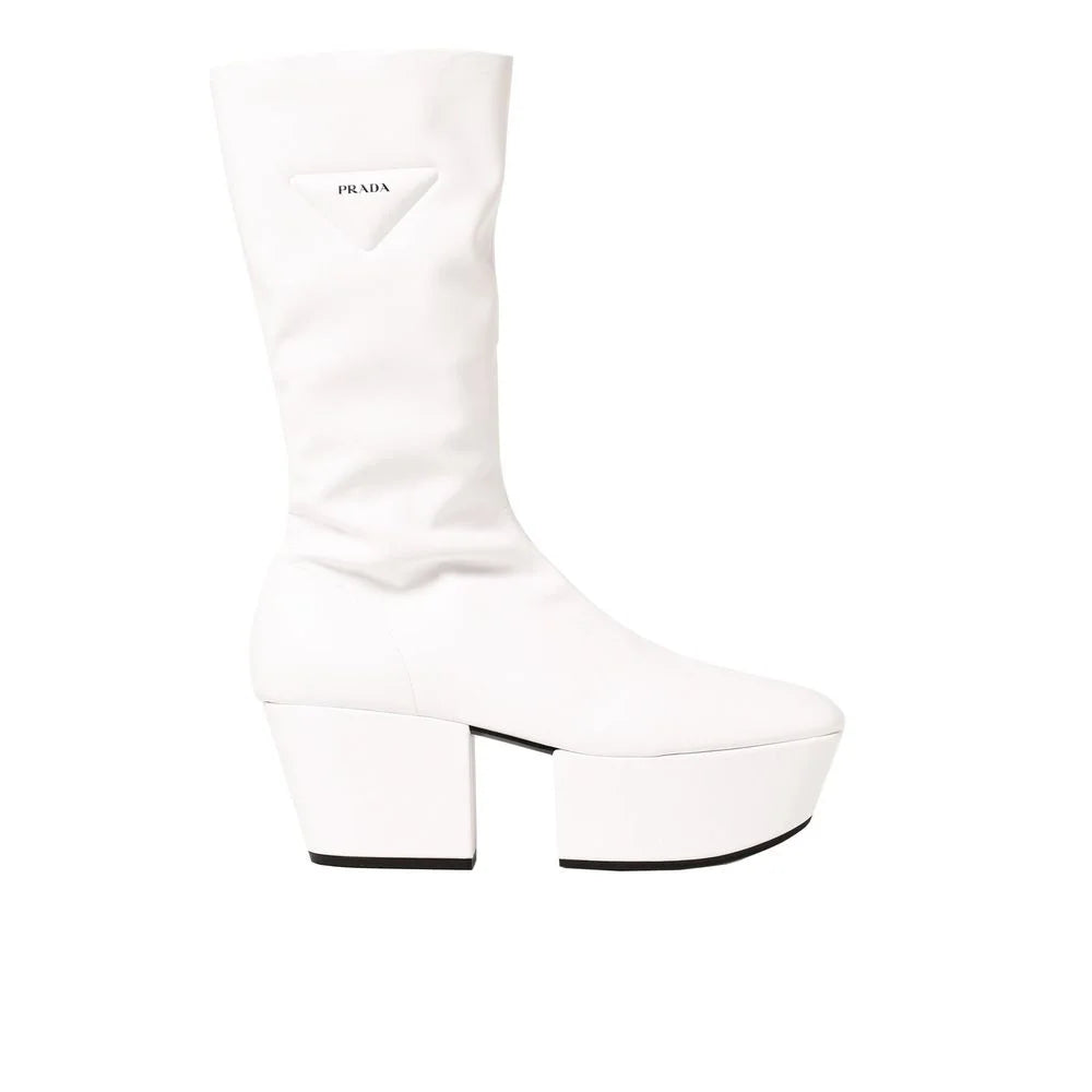 Prada White Polyethylene Boots - EU37.5/US7.5