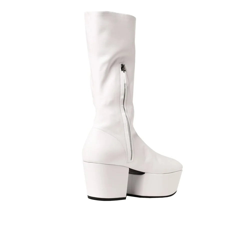 Prada White Polyethylene Boots - EU37.5/US7.5