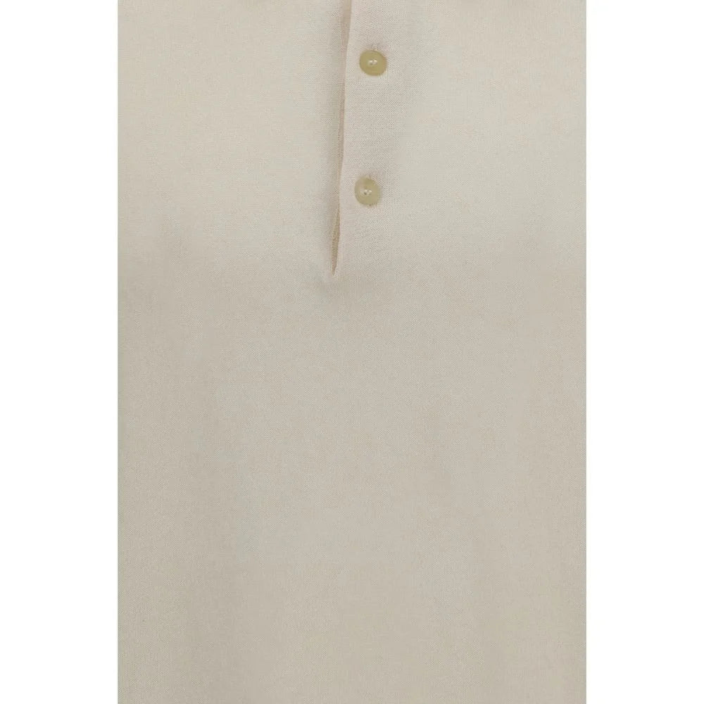 Premiata Beige Cotton Polo Shirt