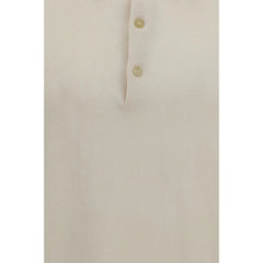 Premiata Beige Cotton Polo Shirt