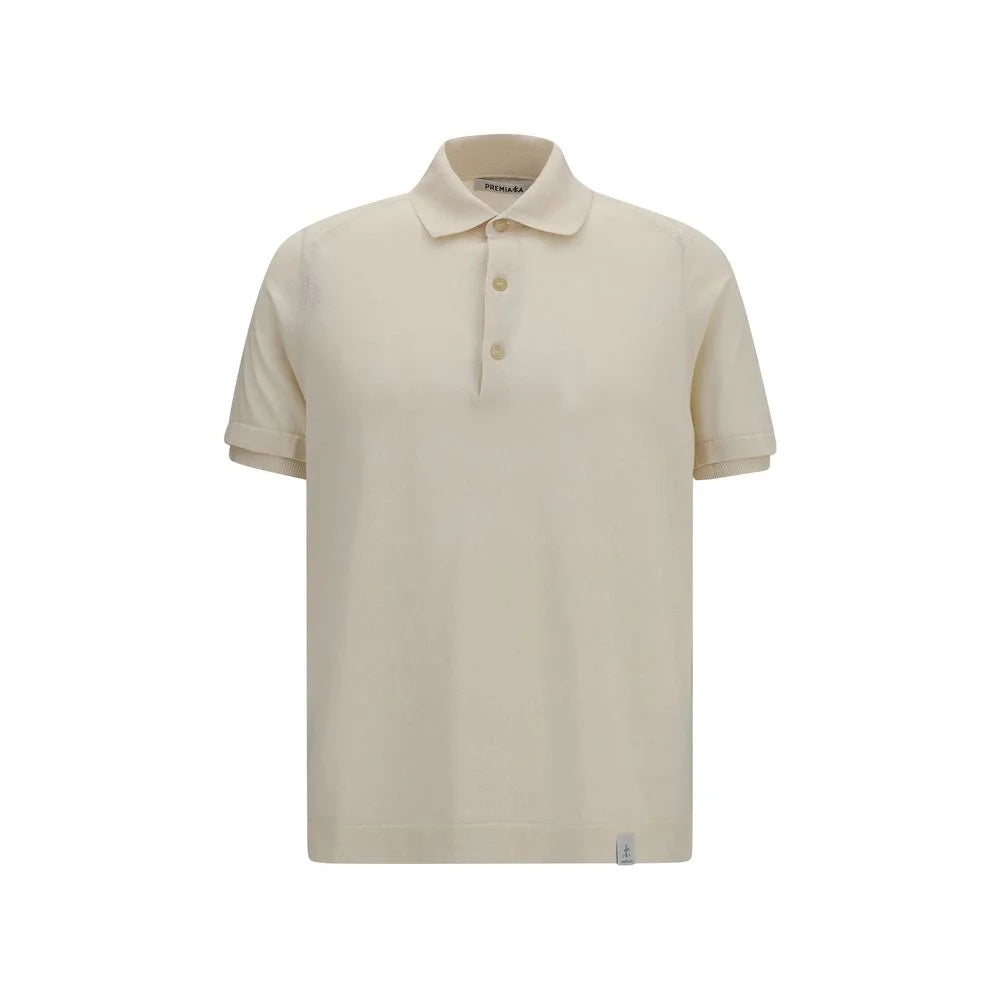 Premiata Beige Cotton Polo Shirt