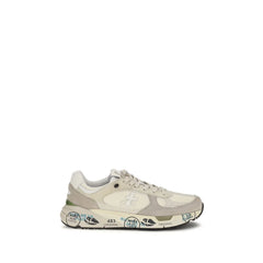 Premiata Beige Polyamide Low Top Sneakers - EU42/US9