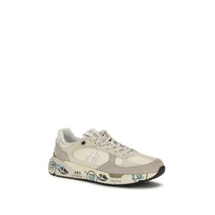 Premiata Beige Polyamide Low Top Sneakers - EU42/US9