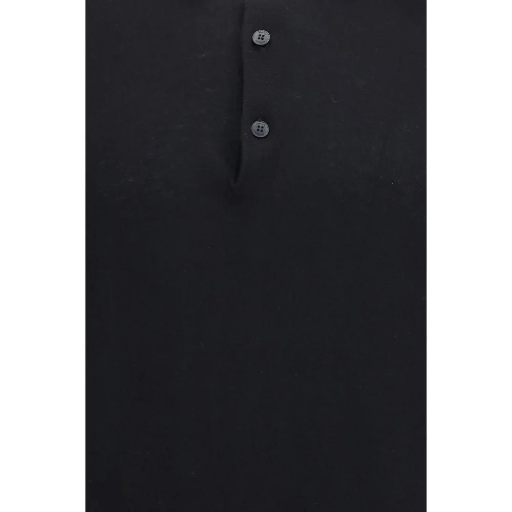 Premiata Black Cotton Polo Shirt