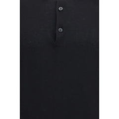 Premiata Black Cotton Polo Shirt