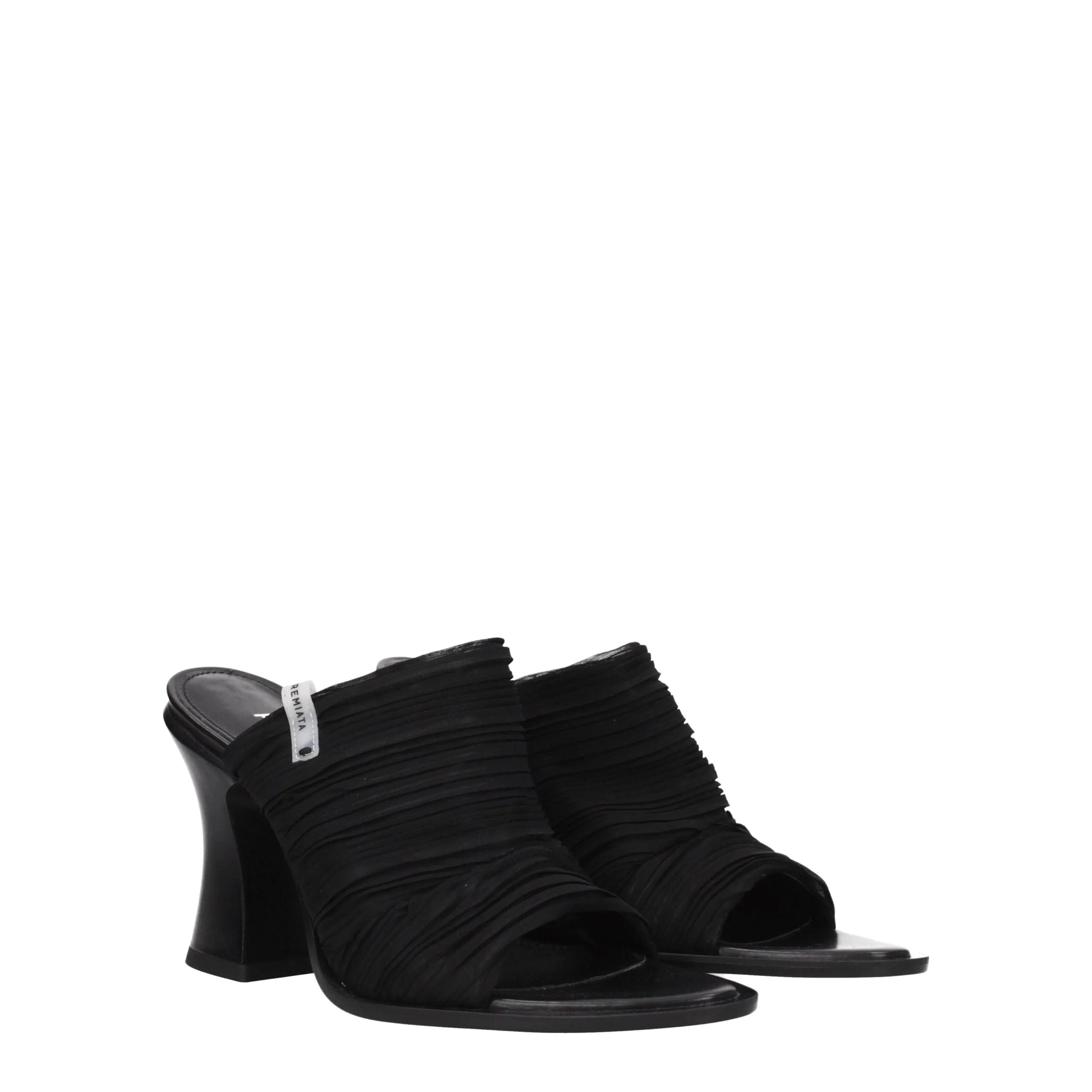 Premiata Black Fabric Platforms - EU37/US7