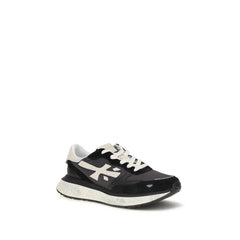 Premiata Black Nylon Athletic Sneakers