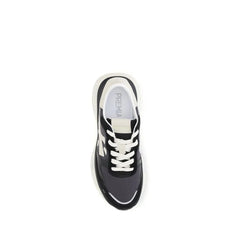 Premiata Black Nylon Athletic Sneakers
