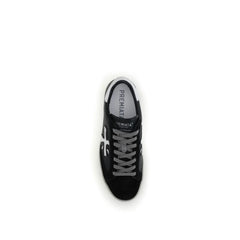 Premiata Black Rubber Low Top Sneakers - EU45/US12 - Sneakers