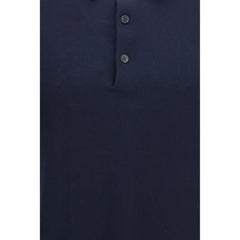Premiata Blue Cotton Polo Shirt