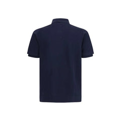 Premiata Blue Cotton Polo Shirt